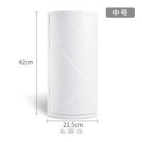 浴室旋转置物架卫生间洗手台壁挂神器厕所转角厨房收纳柜墙角|北欧白(中号2层)
