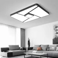 客厅灯卧室现代大气灯具大厅大灯饰led吸顶灯长方形家用吊灯