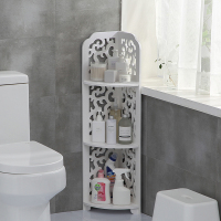 卫生间置物架 落地置地式洗手间厕所架洗漱台 浴室收纳架|巴洛克3层