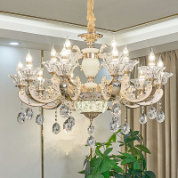 欧式吊灯客厅灯2020年新款水晶灯奢华大气餐厅灯现代灯具