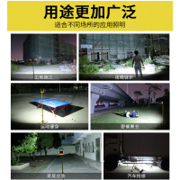 led强光充电投光灯户外广场应急灯停电照明露营地摊摆摊手提家用