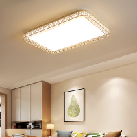 现代led吸顶灯长方形灯具客厅灯大气卧室灯遥控温馨房间灯饰