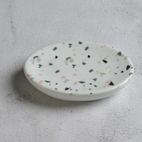 北欧ins风格色系陶瓷纯色肥皂盒香皂托皂架带沥水口|水磨石皂盒