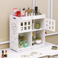 卫生间置物架墙上壁挂免打孔浴室柜厕所洗手间台收纳盒吸壁式架子|P05[桌面款]