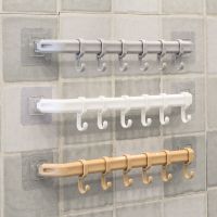 插头挂钩壁挂架强力贴粘胶厨房电源收纳支架插座可爱粘钩|无痕排壁挂钩-弧形功能款[3个装]