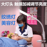美容院led纹绣灯美容灯冷光灯放大镜纹眉美甲无影落地灯