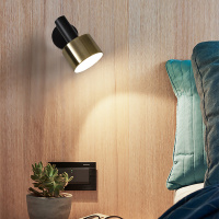 北欧床头灯具背景墙壁灯客厅轻奢创意卧室马卡龙过道灯浴室镜前灯