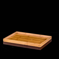 不锈钢杯架水杯挂架玻璃杯架沥水架啤酒杯茶杯收纳架创意杯子架|竹盘