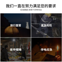 摆摊灯夜市灯移动led照明灯地摊应急户外可充电强光亮无线家用
