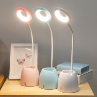 台灯护眼学习usb可充电插电学生宿舍卧室触摸床头灯心保视力