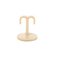 钥匙挂钩书桌吸顶双钩小饰品钩子吊钩免打孔无痕贴粘钩强力小钩子|[卡其]10个装