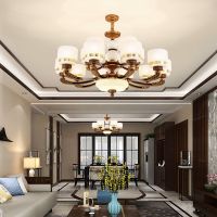 客厅吊灯新中式现代大气家用高档大厅餐厅中国风卧室灯具