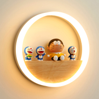 壁灯卧室儿童房男女孩现代北欧客厅创意个性网红免接线床头灯