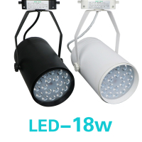 轨道灯led射灯家用吸顶明装cob射灯筒灯服装店展厅北欧商用导轨灯