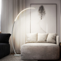 北欧ins落地灯 客厅卧室书房钓鱼地灯现代床头灯钢琴立式台灯