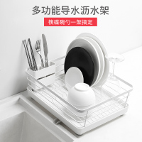 碗架沥水架厨房碗碟架子沥水篮 筷子餐具收纳盒滤水置物架