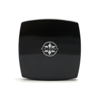 便携随身折叠双面化妆镜子女补妆镜高清镜生日礼物送女友闺蜜|典雅黑(折叠双面镜)