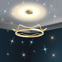 轻奢后现代客厅吊灯led创意个性网红新款儿童房卧室吊灯