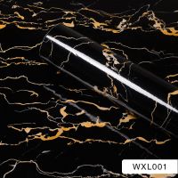 新款仿大理石纹贴纸自粘墙纸厨房防油贴浴室卫生间橱柜灶台面防水|WXL001 60厘米*5米(加厚送工具)