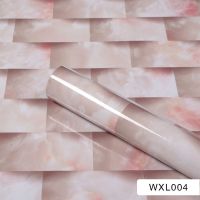 新款仿大理石纹贴纸自粘墙纸厨房防油贴浴室卫生间橱柜灶台面防水|WXL004 60厘米*5米(加厚送工具)