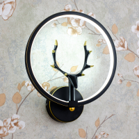 床头壁灯北欧现代创意轻奢客厅卧室楼梯阳台过道led壁灯