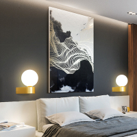 北欧壁灯创意个性床头卧室走廊楼梯客厅过道led现代灯具