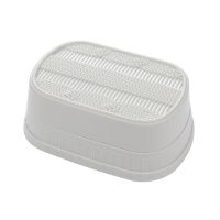 肥皂盒香皂盒带盖沥水卫生间加大肥皂架浴室创意免打孔加厚香皂架|麦秸麻花款【米色】 2个装【赠两块洗衣皂】