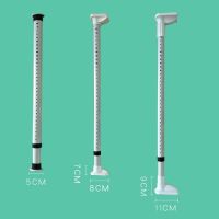 免打孔伸缩杆窗帘杆单杆晾衣杆阳台固定晾衣架浴帘杆衣柜挂衣杆|1.6-2.1米直径32增压大脚板