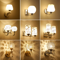 壁灯床头现代led卧室灯创意欧式美式客厅楼梯过道酒店墙壁灯