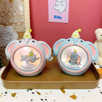 网红床头灯台灯卧室小夜灯睡眠ins心灯饰可爱小象灯毕业礼物