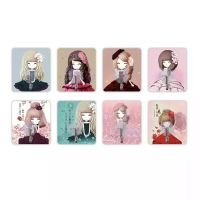 挂掉包赔 强力无痕免钉挂钩贴厨房浴室洗手间墙壁粘墙粘钩挂衣钩|[不锈钢头]美女孩[推荐] 10片装