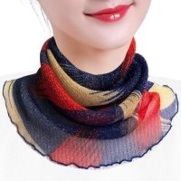 [升级挂耳]百变围脖女春夏小丝巾套头脖冬保暖防晒百搭护劲口罩