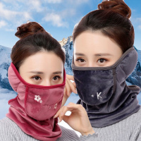 口罩女冬季防尘保暖透气防寒围脖护耳口罩骑行男女款面罩口罩冬女