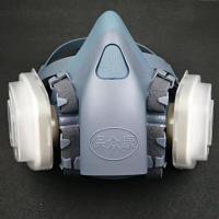 防毒面具防尘口罩易呼吸透气工业打磨煤矿装修灰尘可清洗面罩硅胶