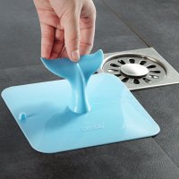 地漏防臭器下水道硅胶防臭盖卫生间地漏盖防虫除臭厕所反味堵神器