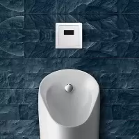 暗装小便器小便池感应冲水阀全自动小便斗厕所一体化全自动冲水器