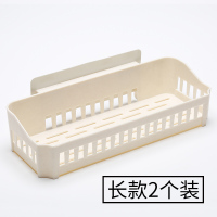 免打孔卫生间浴室置物架壁挂式沐室收纳神器放沐浴露架子厕所镜前|长款2个优惠装