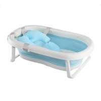 婴儿洗澡盆宝宝折叠浴盆浴桶坐躺两用沐浴桶加大号儿童洗澡桶家用