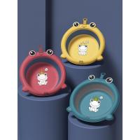 3个装儿童可挂折叠卡通脸盆初新生婴儿专用品洗脸屁屁盆家用宿舍