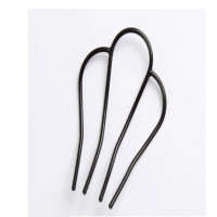 B款插梳长约10宽约7.4cm|韩版金属发夹编发盘发器法式新娘发卡海梳 发梳插梳钢梳造型器