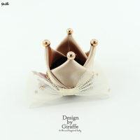 金色底部直径约5cm|韩版发夹女童不伤发全包夹子宝宝可爱公主头饰小女孩卡通发饰