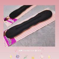 厚1.9cm小+厚2.0cm大共2个|加厚盘发器丸子头花苞头海绵卷发棒发箍 美发用品儿童成人用