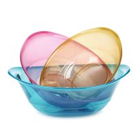 塑料脸盆透明加厚家用儿童小盆子宝宝洗衣盆厨房洗菜盆婴儿洗脸盆