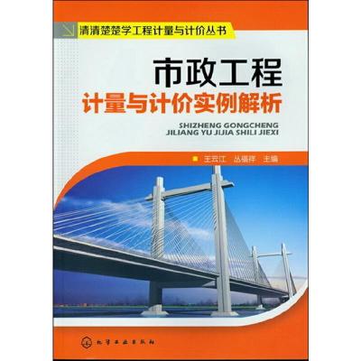 市政工程计量与计价实例解析/清清楚楚学工程计量与计价丛书 9787122148421 正版 王云江 等编 化学工业出版