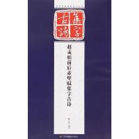 赵孟頫前后赤壁赋集字古诗 9787534474606 正版 孔顼 编著 江苏美术出版社