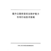 提升公路桥梁安全防护能力专项行动技术指南 9787114154423 正版 交通运输部公路局 人民交通出版社