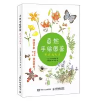 自然手绘图鉴 野花与昆虫 9787115506245 正版 [日]长谷川哲雄 人民邮电