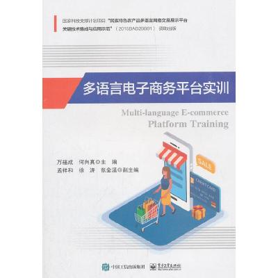 多语言 电子商务平台实训 9787121349638 正版 万福成 等 电子工业