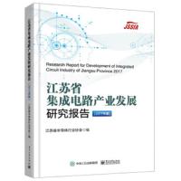 (2017年度)江苏省集成电路产业发展研究报告 9787121352140 正版 江苏省半导体行业协会 电子工业