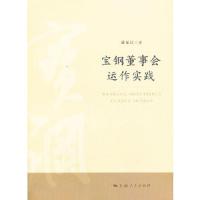宝钢董事会运作实践 9787208117990 正版 徐乐江 著 上海人民出版社